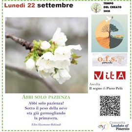 Lunedì 22 settembre 2025